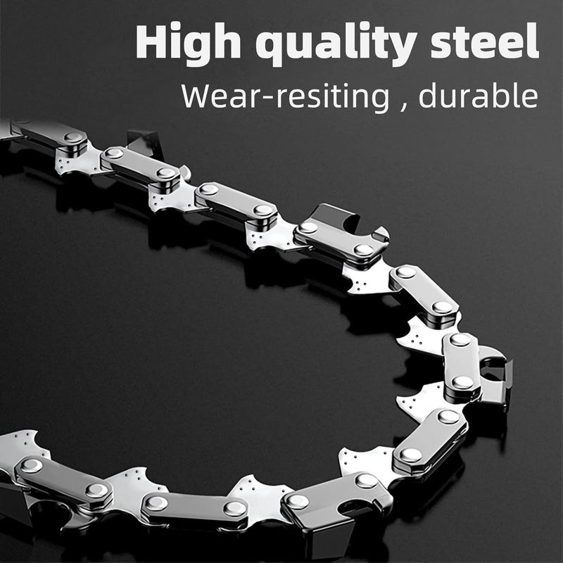 Fifchall 4 Packs 18 Inch Chainsaw Chain 62 Drive Links .050" Gauge, 3/8" Pitch, 18" Replacement Chain Low-Kickback Chainsaw Chains Compatible with Husqvarna, Echo, Poulan, Craftsman and more - Image 3